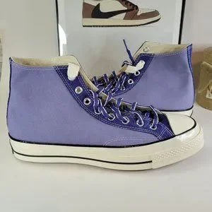 Converse Chuck 70 Hi Slate Lilac/DK Purple Dust A03758C Men\'s Size 10 Sneaker Converse Chuck 70 Hi Slate Lilac/DK Purple Dust A03758C  main image 2